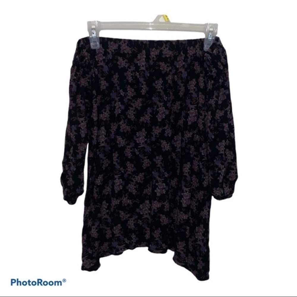 Anthropologie Deletta women’s small floral‎ off the shoulder blouse